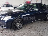 Usado Mercedes E220 170 CV (125 kW) 2011 Negro Berlina
