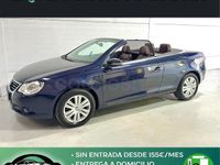 Usado VW Eos 122 CV (89 kW) 2009 Azul Descapotable