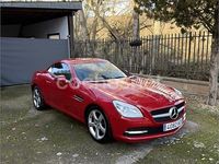 Usado Mercedes SLK200 184 CV (135 kW) 2011 Rojo Descapotable