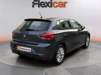 Usado Seat Ibiza Reference 80 CV (58 kW) 2019 Azul Berlina