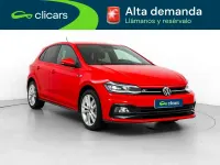Usado VW Polo R-line 110 CV (80 kW) 2021 Rojo Utilitario