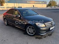 Usado Mercedes C200 Avantgarde 184 CV (135 kW) 2010 Gris / plata Berlina