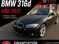 Usado BMW 316 Luxury Line 116 CV (85 kW) 2012 Negro Berlina