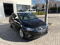 Usado Seat Ibiza FR 115 CV (84 kW) 2018 Negro Utilitario