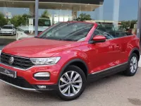 Usado VW T-Roc Cabriolet Style 150 CV (110 kW) 2021 Rojo Descapotable