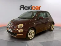 Usado Fiat 500 Lounge 85 CV (62 kW) 2019 Granate Berlina
