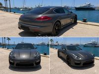 Usado Porsche Panamera Turbo S 550 CV (404 kW) 2014 Gris / plata Berlina
