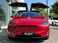 Usado Tesla Model X 385 kW (524 CV) 2018 Rojo SUV
