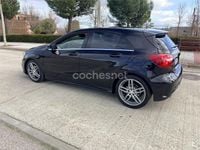 Usado Mercedes A200 AMG line 136 CV (100 kW) 2017 Negro Berlina