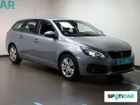 Usado Peugeot 308 SW Active 131 CV (96 kW) 2021 Gris Familiar
