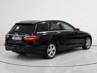 Usado Mercedes C220 170 CV (125 kW) 2015 Negro Familiar