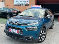Usado Citroën C4 Cactus Shine 102 CV (75 kW) 2019 Azul Utilitario