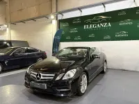 Usado Mercedes E220 Avantgarde 170 CV (125 kW) 2013 Negro Descapotable