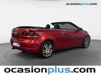Usado VW Golf Cabriolet 105 CV (77 kW) 2012 Rojo Descapotable