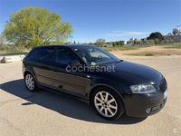 Usado Audi A3 S-Line 140 CV (102 kW) 2008 Negro Utilitario