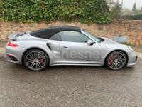Usado Porsche 911 Turbo S Cabriolet 580 CV (426 kW) 2018 Gris / plata Descapotable