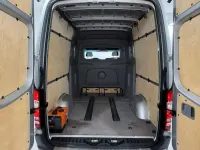 Usado Mercedes Sprinter 190 CV (139 kW) 2018 Plateado Van