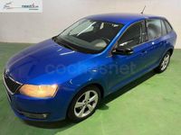 Usado Skoda Rapid Ambition 90 CV (66 kW) 2016 Azul Utilitario