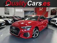 Usado Audi A3 Sportback S-Line 116 CV (85 kW) 2022 Rojo Utilitario