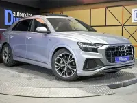 Usado Audi Q8 S-Line 286 CV (210 kW) 2021 Gris / plata SUV