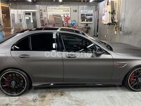 Usado Mercedes C63S AMG 510 CV (375 kW) 2017 Gris / plata Berlina