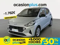 Usado Hyundai i10 67 CV (49 kW) 2022 Gris / plata Utilitario
