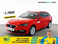 Usado Seat Leon ST Style 110 CV (80 kW) 2023 Rojo Familiar
