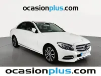 Usado Mercedes C220 Exclusive 170 CV (125 kW) 2014 Blanco Berlina