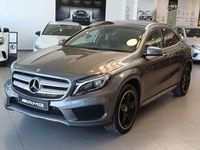 Usado Mercedes GLA220 AMG line 170 CV (125 kW) 2015 Gris SUV