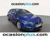 Usado Seat Leon FR 150 CV (110 kW) 2017 Azul Utilitario
