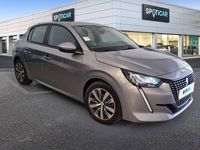 Usado Peugeot 208 Active 100 CV (73 kW) 2020 Gris Utilitario