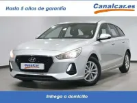Usado Hyundai i30 GO! 110 CV (80 kW) 2018 Gris Familiar