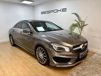 Usado Mercedes CLA200 AMG line 136 CV (100 kW) 2016 Gris / plata Berlina