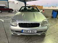 Usado Mercedes SLK200 136 CV (100 kW) 1999 Gris / plata Descapotable