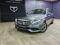 Usado Mercedes C200 150 CV (110 kW) 2018 Gris / plata Familiar