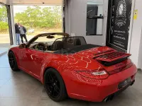 Usado Porsche 911 Carrera 4S Cabriolet 385 CV (283 kW) 2012 Rojo Descapotable