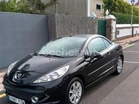 Usado Peugeot 207 CC 120 CV (88 kW) 2008 Negro Descapotable