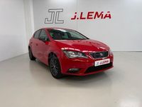 Usado Seat Leon CONNECT 110 CV (80 kW) 2015 Granate Berlina