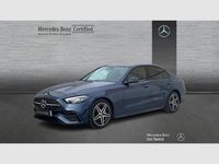 Usado Mercedes C220 AMG line 200 CV (147 kW) 2025 Azul sodalita metalizado Berlina