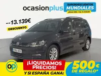 Usado VW Touran Edition 110 CV (80 kW) 2017 Gris Monovolumen