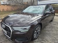 Usado Audi A6 Sport 204 CV (150 kW) 2021 Granate Familiar