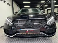 Usado Mercedes C250 AMG line 211 CV (155 kW) 2015 Negro Familiar