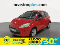 Usado Ford Ka Titanium 69 CV (50 kW) 2014 Rojo Utilitario