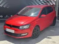 Usado VW Polo Sportline 90 CV (66 kW) 2010 Rojo Utilitario