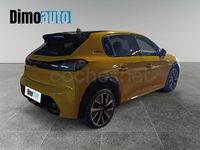 Usado Peugeot 208 GT-line 130 CV (95 kW) 2019 Amarillo Utilitario