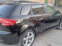 Usado Audi A3 Attraction 140 CV (102 kW) 2009 Negro Utilitario
