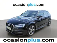 Usado Audi A3 S-Line 125 CV (91 kW) 2015 Negro