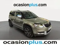 Usado Skoda Yeti 110 CV (80 kW) 2016 Verde SUV