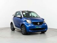 Usado Smart ForTwo Cabrio Prime 90 CV (66 kW) 2017 Azul Descapotable
