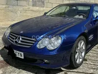 Usado Mercedes SL500 306 CV (225 kW) 2003 Azul Descapotable